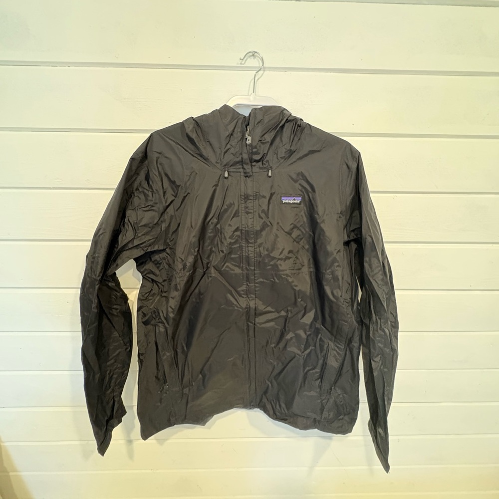 Patagonia Gray Windbreaker Lightweight Jacket